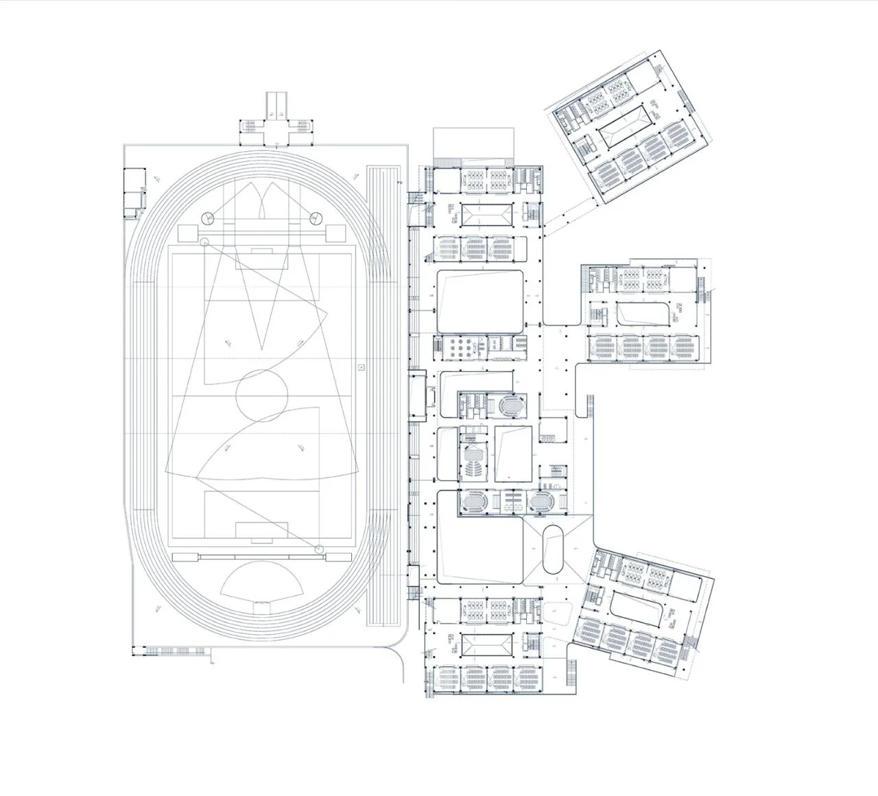 BIM Architecture | Taishan Guangxu Experimental School/Xiangwai Construction Studio