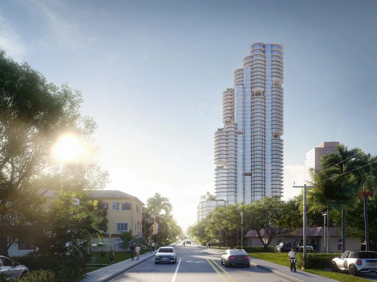 BIM Architecture | Stacked Columns, South Florida Integrated Tower Solution/ODA