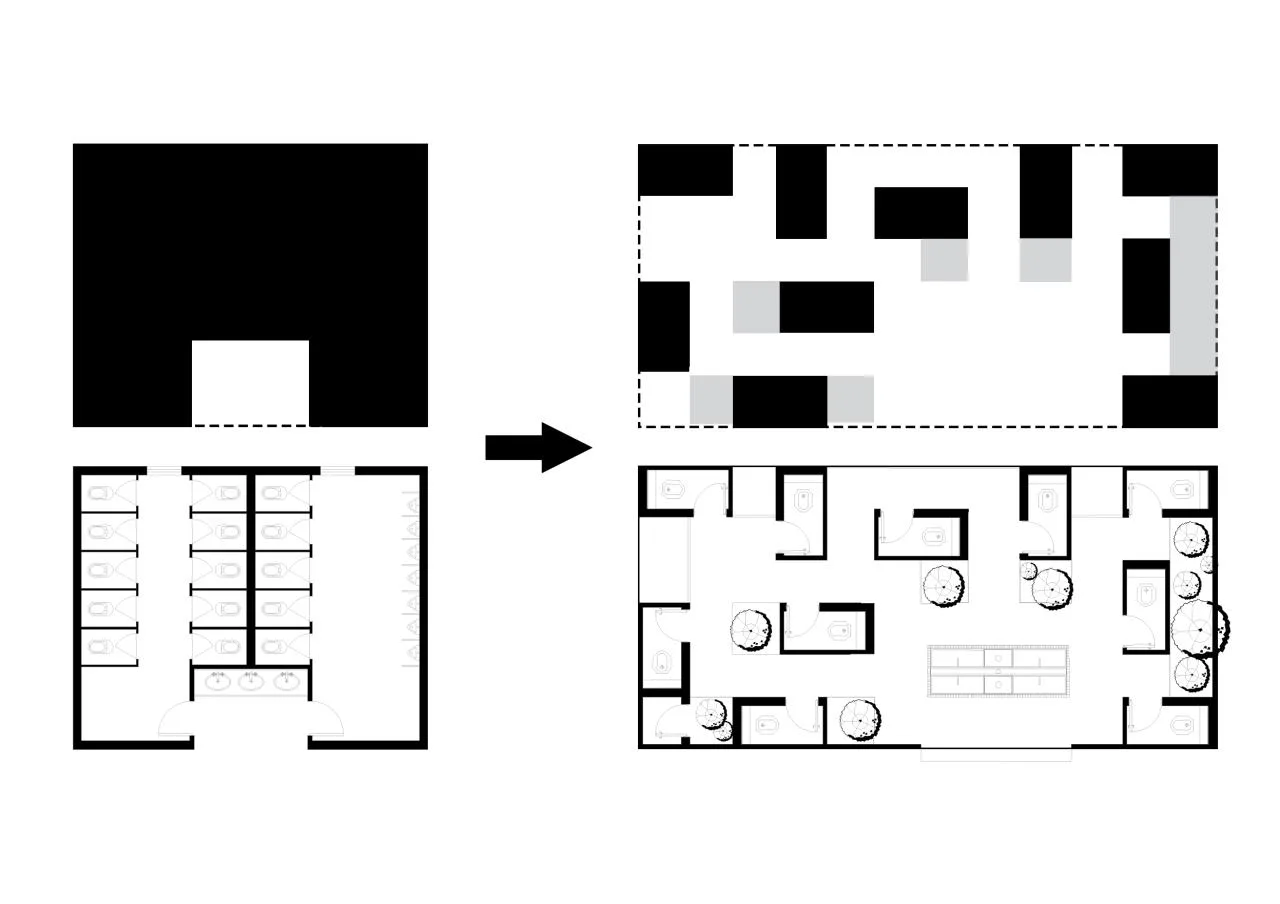 BIM Architecture | A Country Club that Unleashes Nature: JOYBO FARM/Wujian Architectural Design Firm on Jiang Xiaobai's One Acre Three Part Land