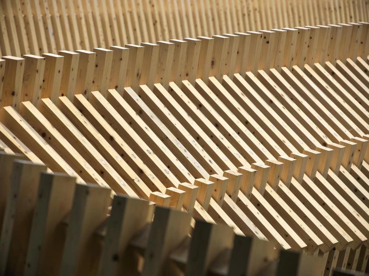 BIM Architecture | Combining Traditional Woodworking Techniques with Modern Computing Technology, Kusugibashi/Kengo Kuma Architecture Urban Design Firm