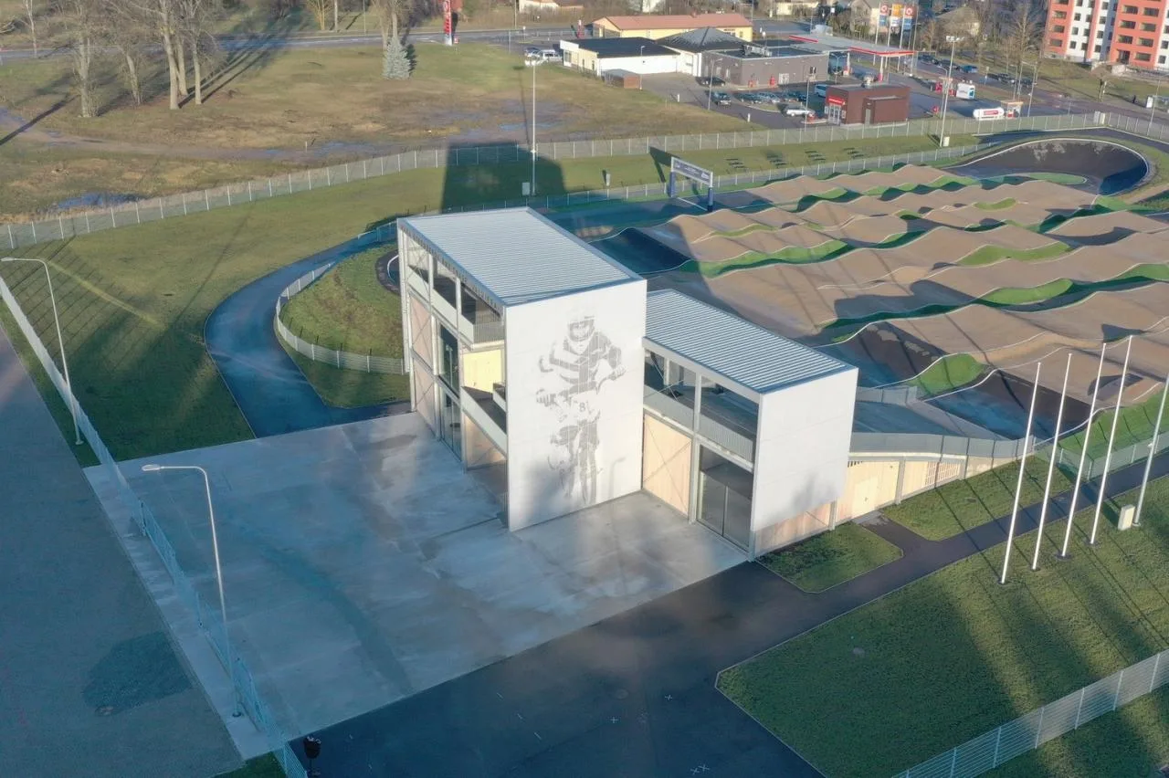 BIM Architecture | Olympic Champion Maris Strombergs' BMX Track/Balta Istaba