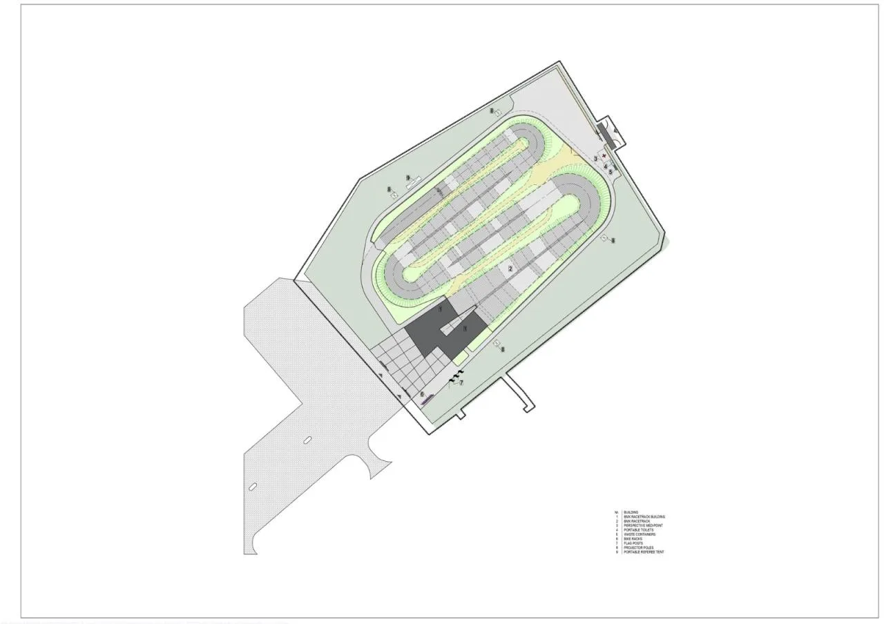 BIM Architecture | Olympic Champion Maris Strombergs' BMX Track/Balta Istaba