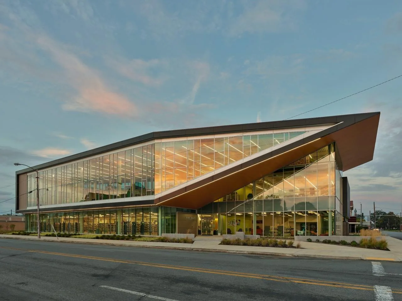 BIM Architecture | Pine Bluff General Library/Polk Stanley Wilcox Architects