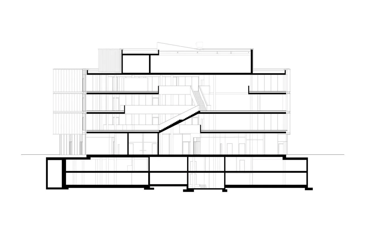 BIM Architecture | Opening and closing curtains following the path of the sun, Baramundi Headquarters/Haiyin Architecture