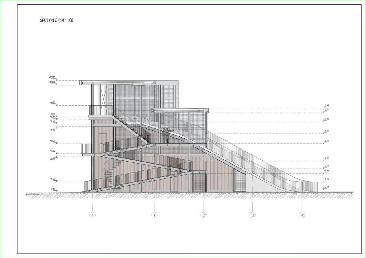 BIM Architecture | Olympic Champion Maris Strombergs' BMX Track/Balta Istaba