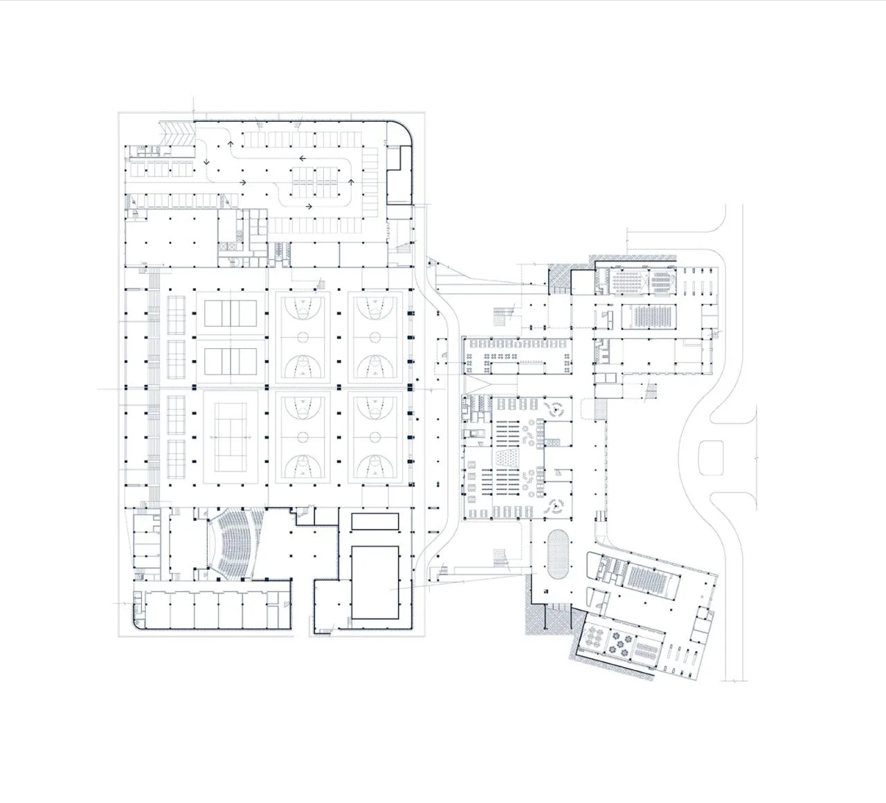 BIM Architecture | Taishan Guangxu Experimental School/Xiangwai Construction Studio