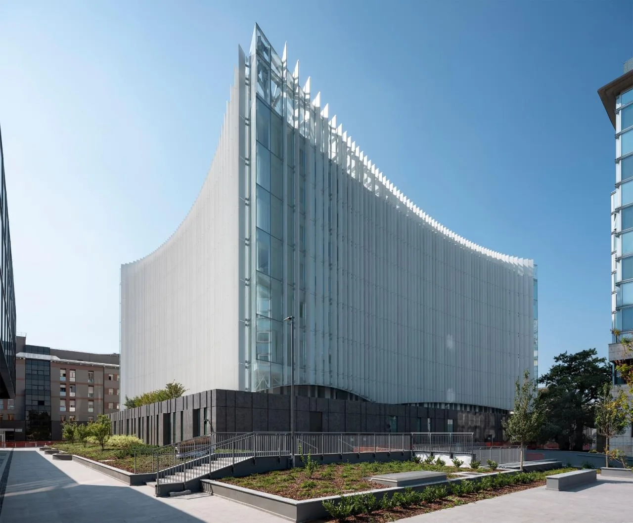 BIM architecture | Hospital that can absorb haze: New Surgery and Emergency Center of Milan San Rafael Hospital/MCA Architecture Firm