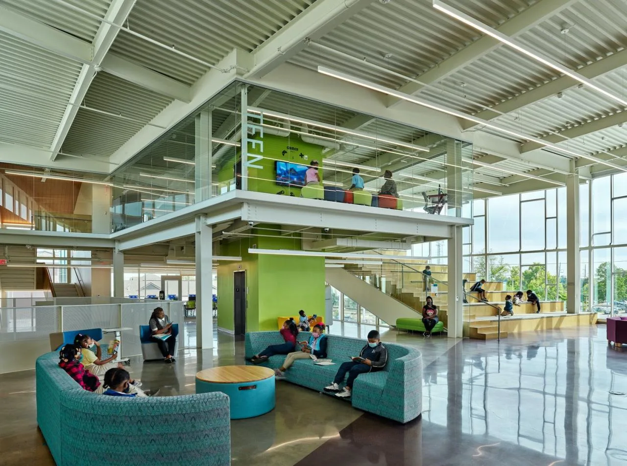 BIM Architecture | Pine Bluff General Library/Polk Stanley Wilcox Architects