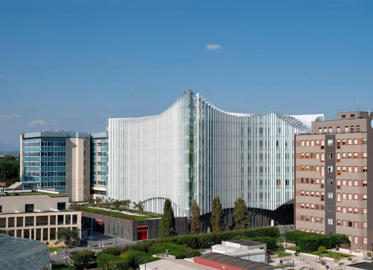 BIM architecture | Hospital that can absorb haze: New Surgery and Emergency Center of Milan San Rafael Hospital/MCA Architecture Firm