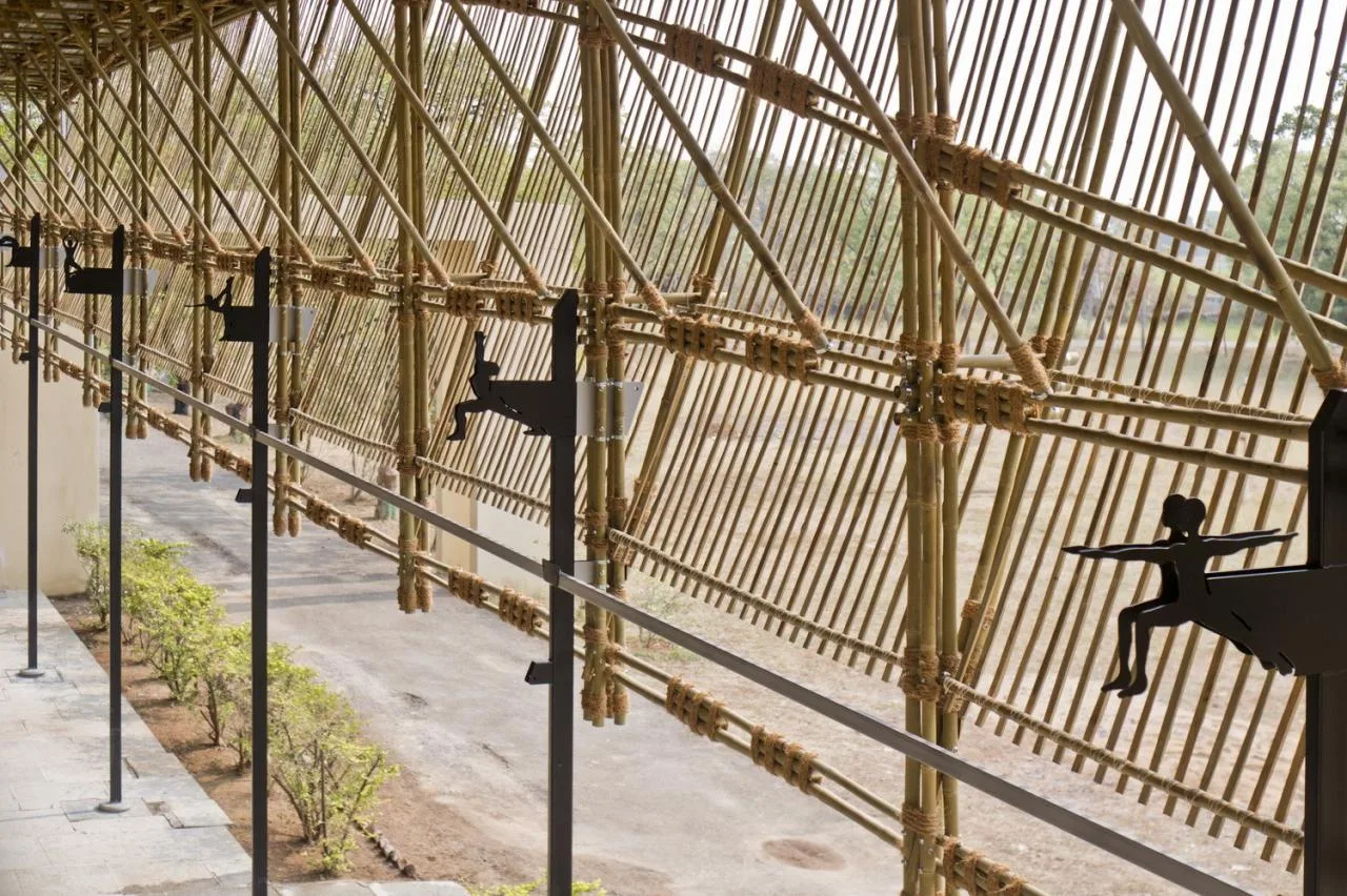 BIM Architecture | Craftsman Bamboo System Yogashala/ThumbImpressions