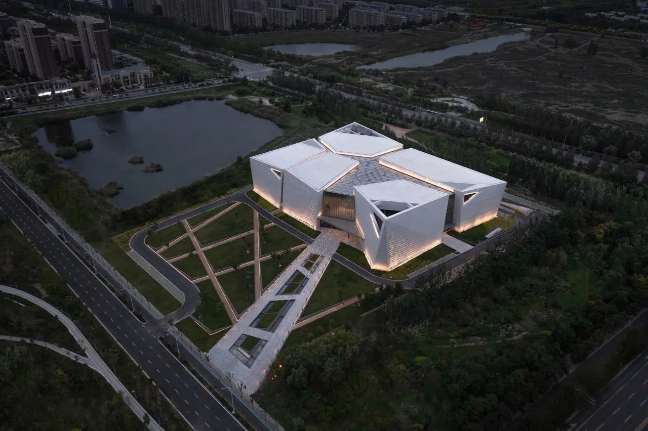 BIM Architecture | Ningxia Art Museum/Architectural Landscape Design