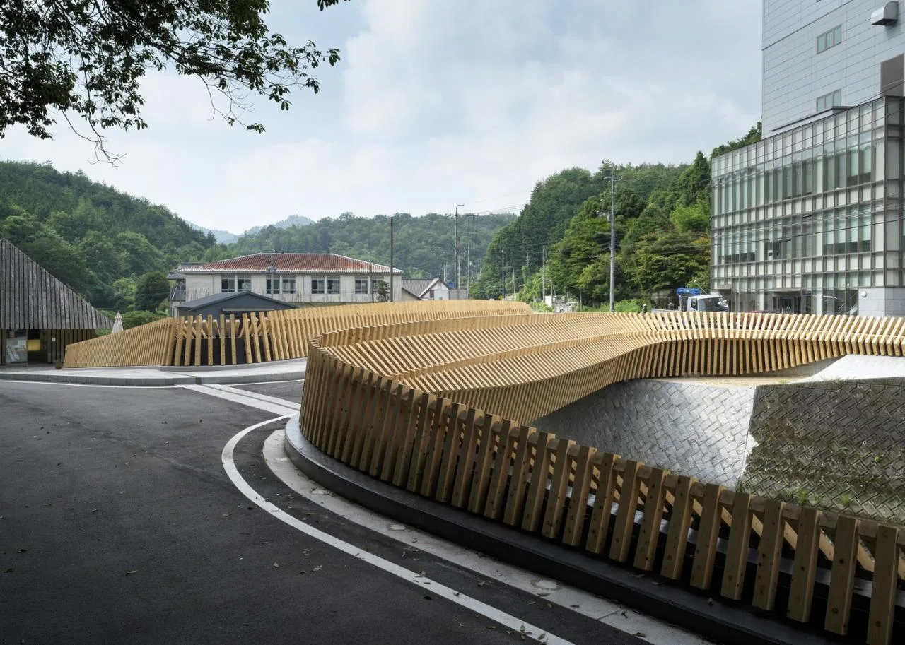 BIM Architecture | Combining Traditional Woodworking Techniques with Modern Computing Technology, Kusugibashi/Kengo Kuma Architecture Urban Design Firm