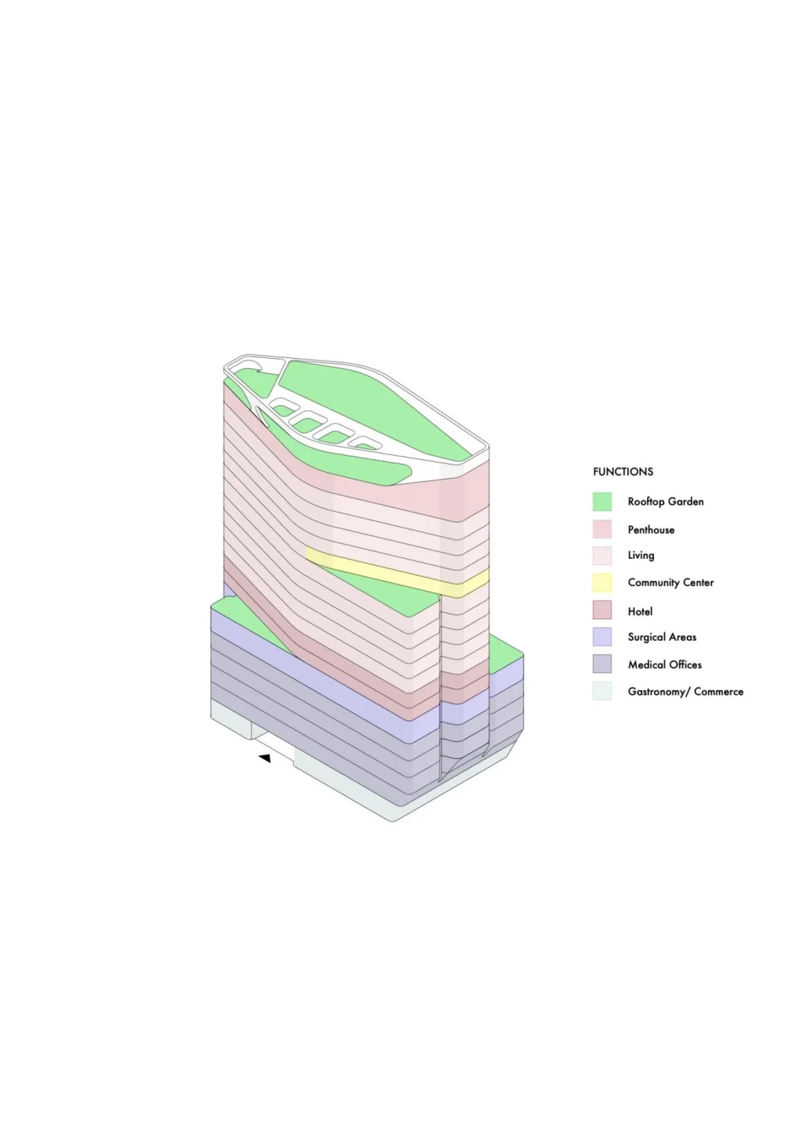 BIM Architecture | RKM740 "Zipper" Tower/J. Mayer H. Architects