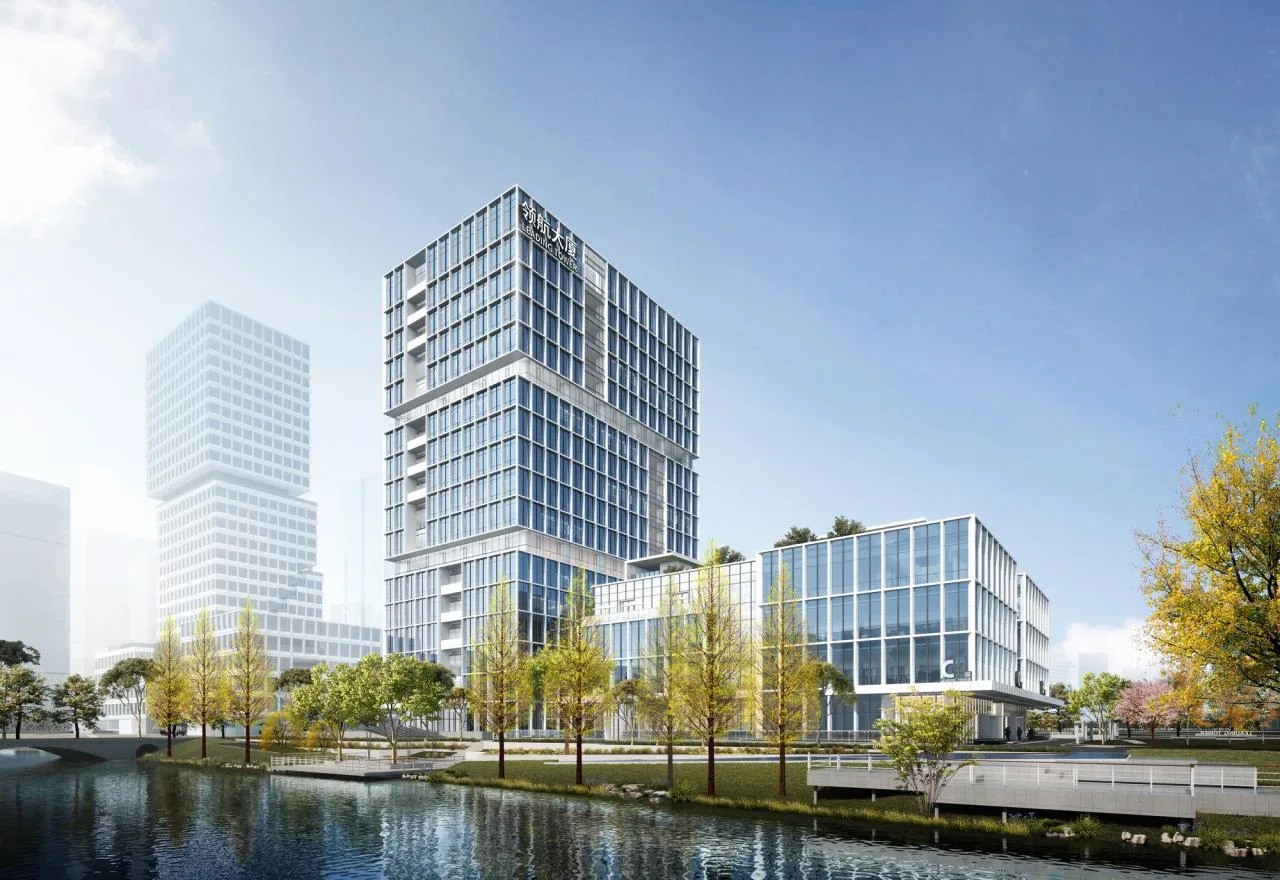 BIM Architecture | Changzhou High Speed Rail New City Navigation Building/Jianhe Architecture