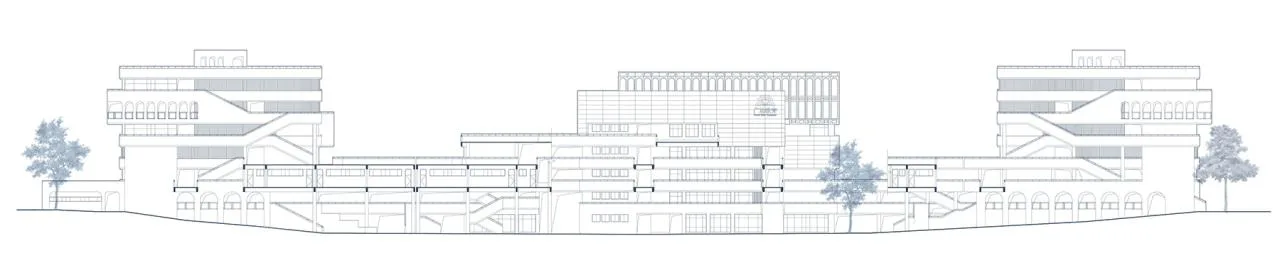 BIM Architecture | Taishan Guangxu Experimental School/Xiangwai Construction Studio