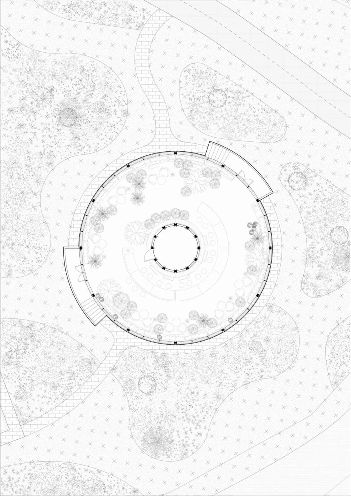 BIM Architecture | A Country Club that Unleashes Nature: JOYBO FARM/Wujian Architectural Design Firm on Jiang Xiaobai's One Acre Three Part Land