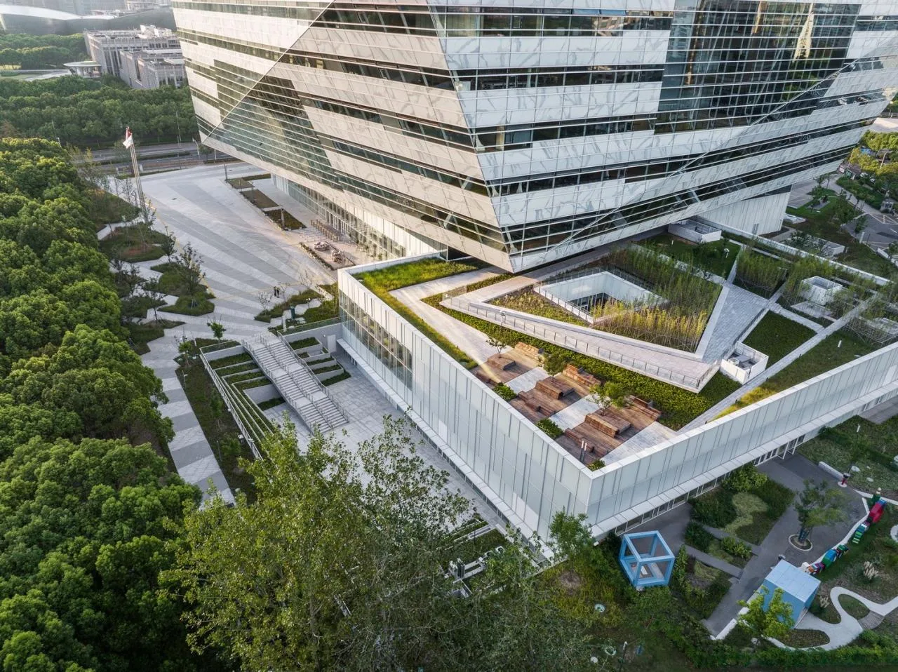 BIM Architecture | Shanghai Library East Building/SHL