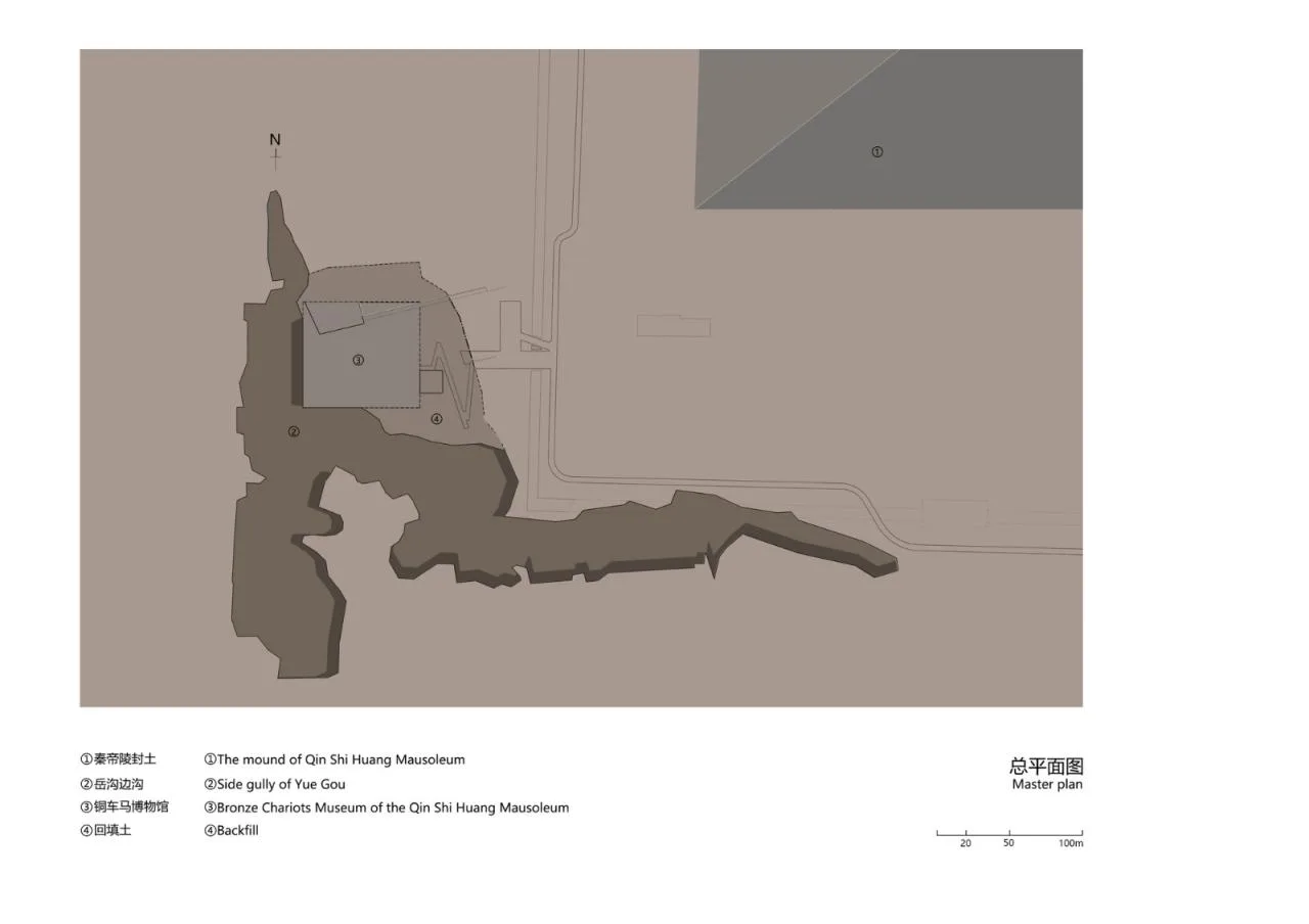 BIM Architecture | Xi'an Qin Shi Huang Mausoleum Museum Bronze Chariots and Horses Museum/Endless Design Studio