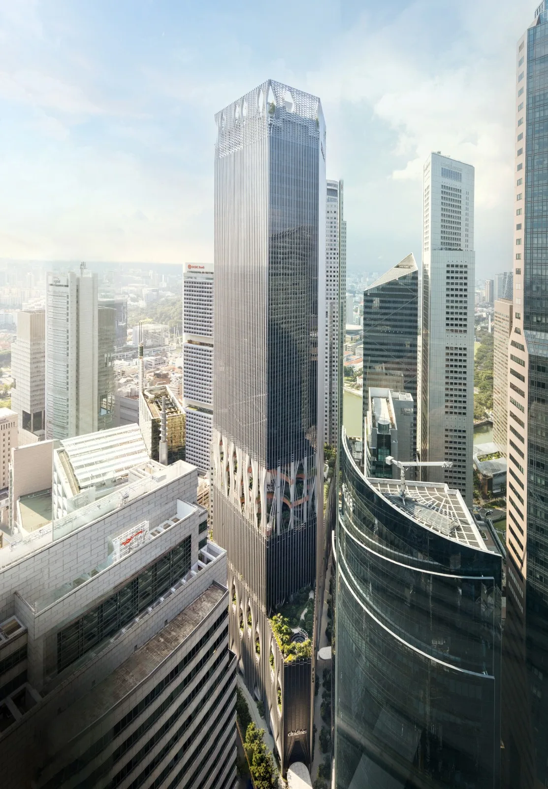 BIM Architecture | Singapore Jinkaiyuan Center/BIG+Carlo Ratti Associate