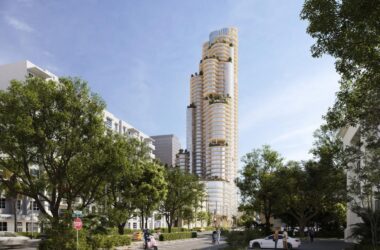 BIM Architecture: Integrated Stacked Columns Solution for South Florida Tower by ODA-BIM WORLD