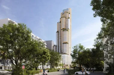 BIM Architecture: Integrated Stacked Columns Solution for South Florida Tower by ODA-BIM WORLD