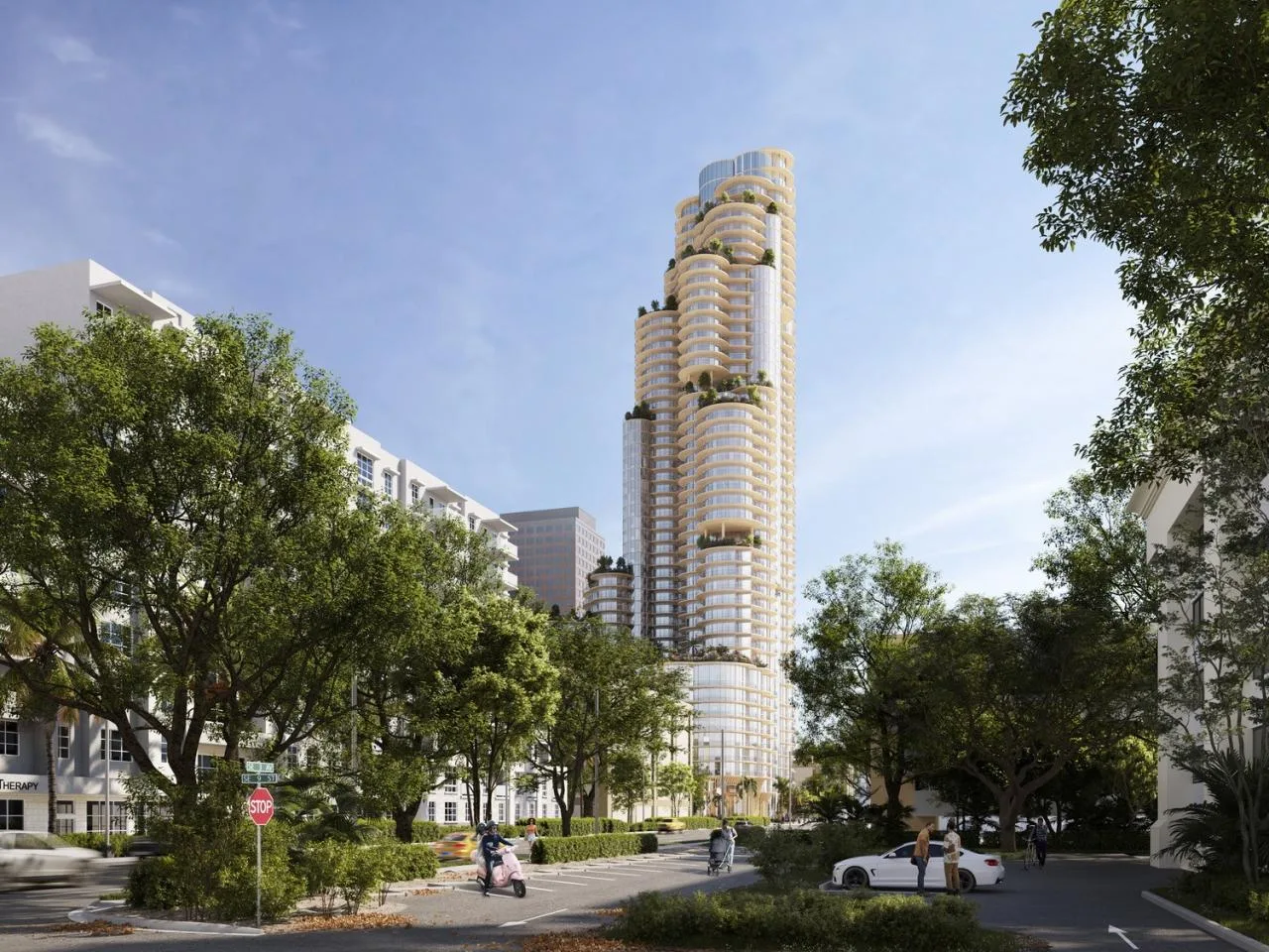 BIM Architecture | Stacked Columns, South Florida Integrated Tower Solution/ODA
