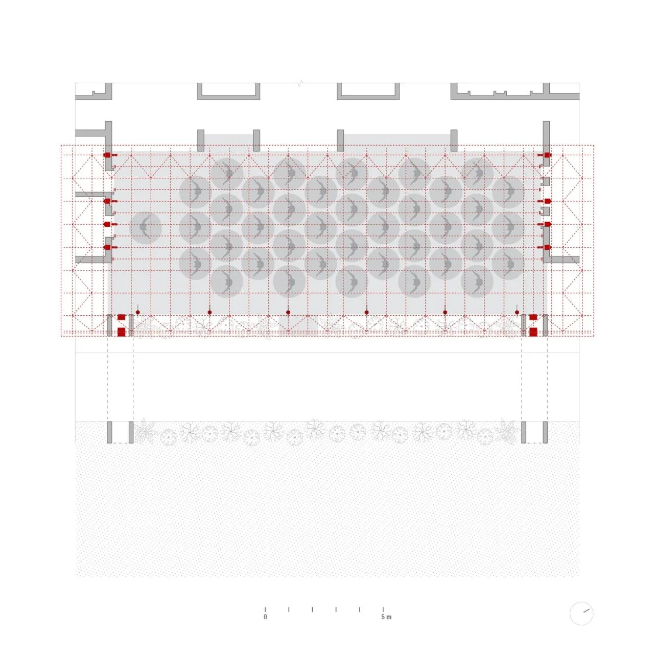BIM Architecture | Craftsman Bamboo System Yogashala/ThumbImpressions