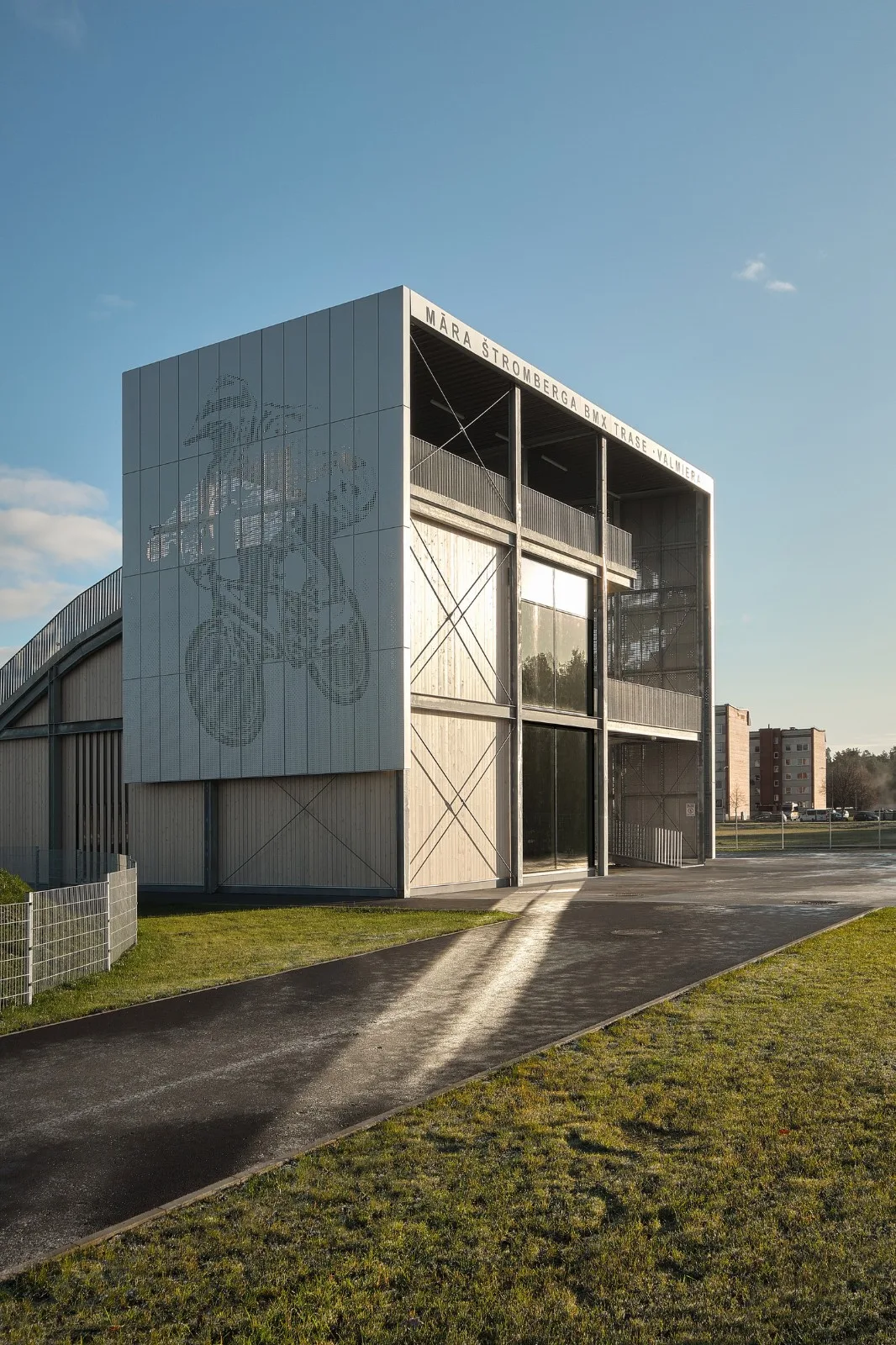 BIM Architecture | Olympic Champion Maris Strombergs' BMX Track/Balta Istaba