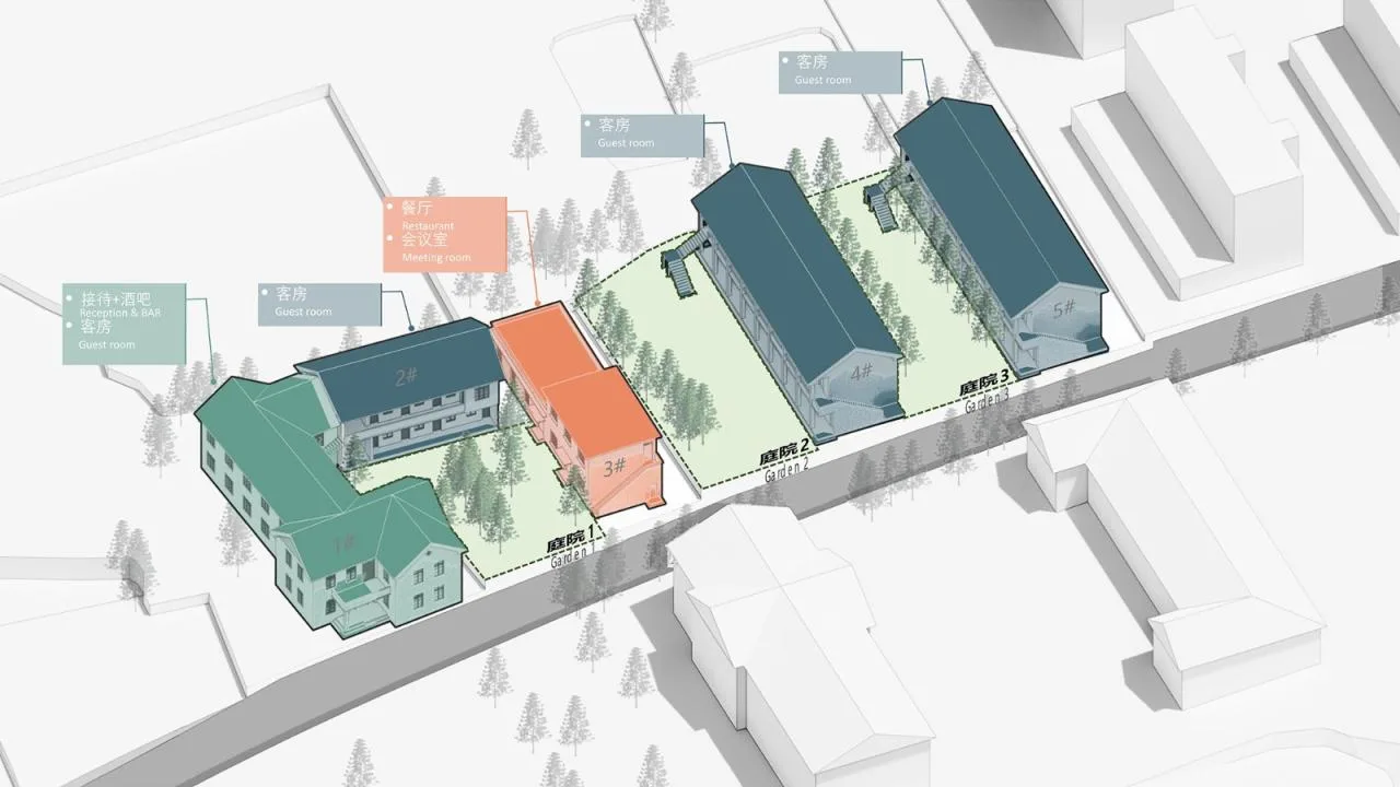 BIM Architecture | Longyou Xikou Town Rural Future Community Pu She · Xikou Shared Homestay/Shanghai Yanyang Architectural Design Studio