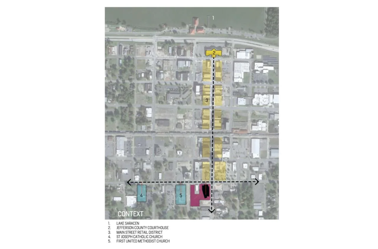 BIM Architecture | Pine Bluff General Library/Polk Stanley Wilcox Architects