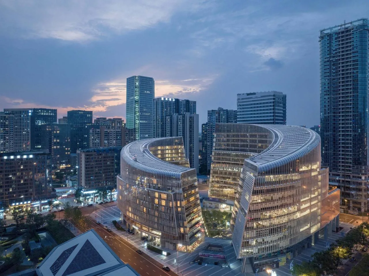BIM Architecture | Chengdu High tech Innovation and Cooperation Center/LLA