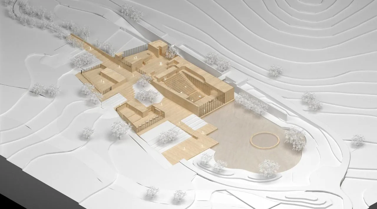 BIM Architecture | Yada Theater: Forest and Stage/Goa Elephant Design