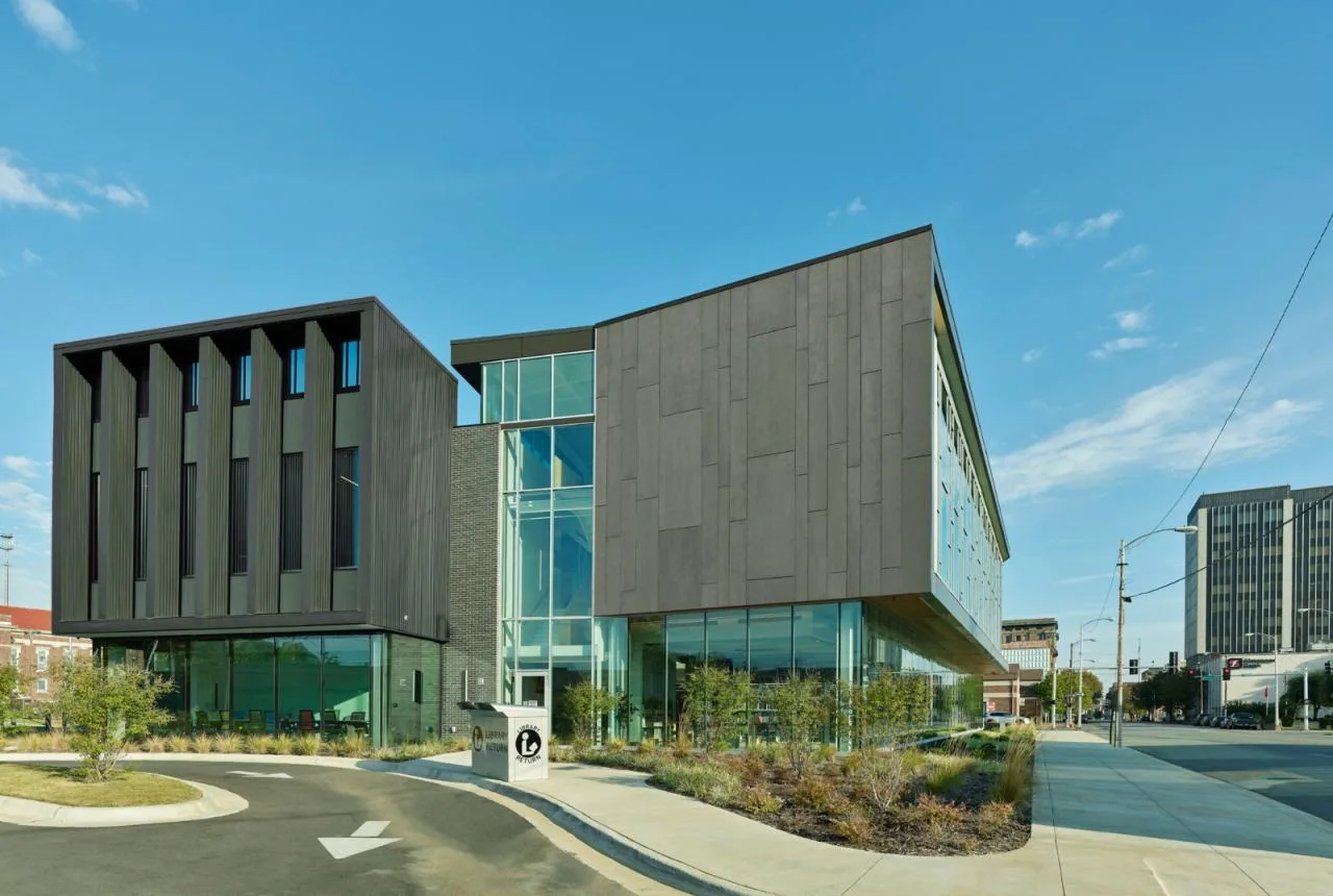 BIM Architecture | Pine Bluff General Library/Polk Stanley Wilcox Architects