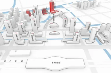 BIM Architecture: Moc Xinguangli and Jianhe Architecture’s Suzhou High-Speed Rail New City Mixed-Use Commercial Complex-BIM WORLD