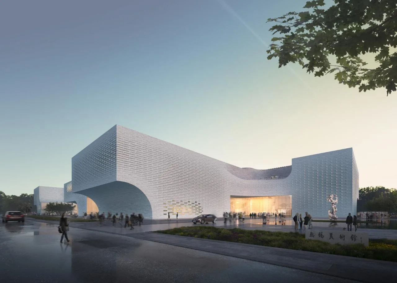 Ennaid Architects announces winning proposal for 'Wuxi Art Museum International Design Competition' in BIM architecture