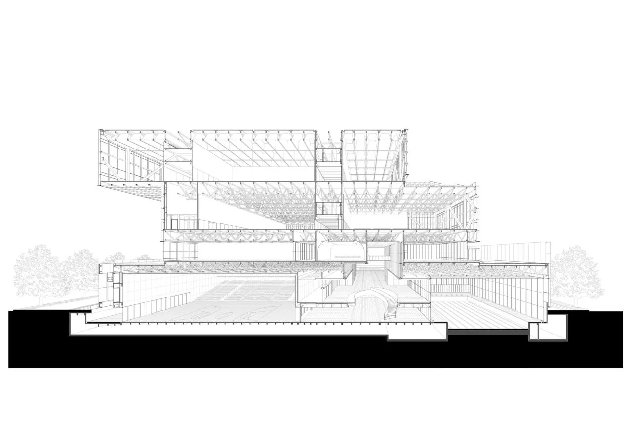BIM Architecture | Shenzhen Jianshang Sports Complex/Sidi International