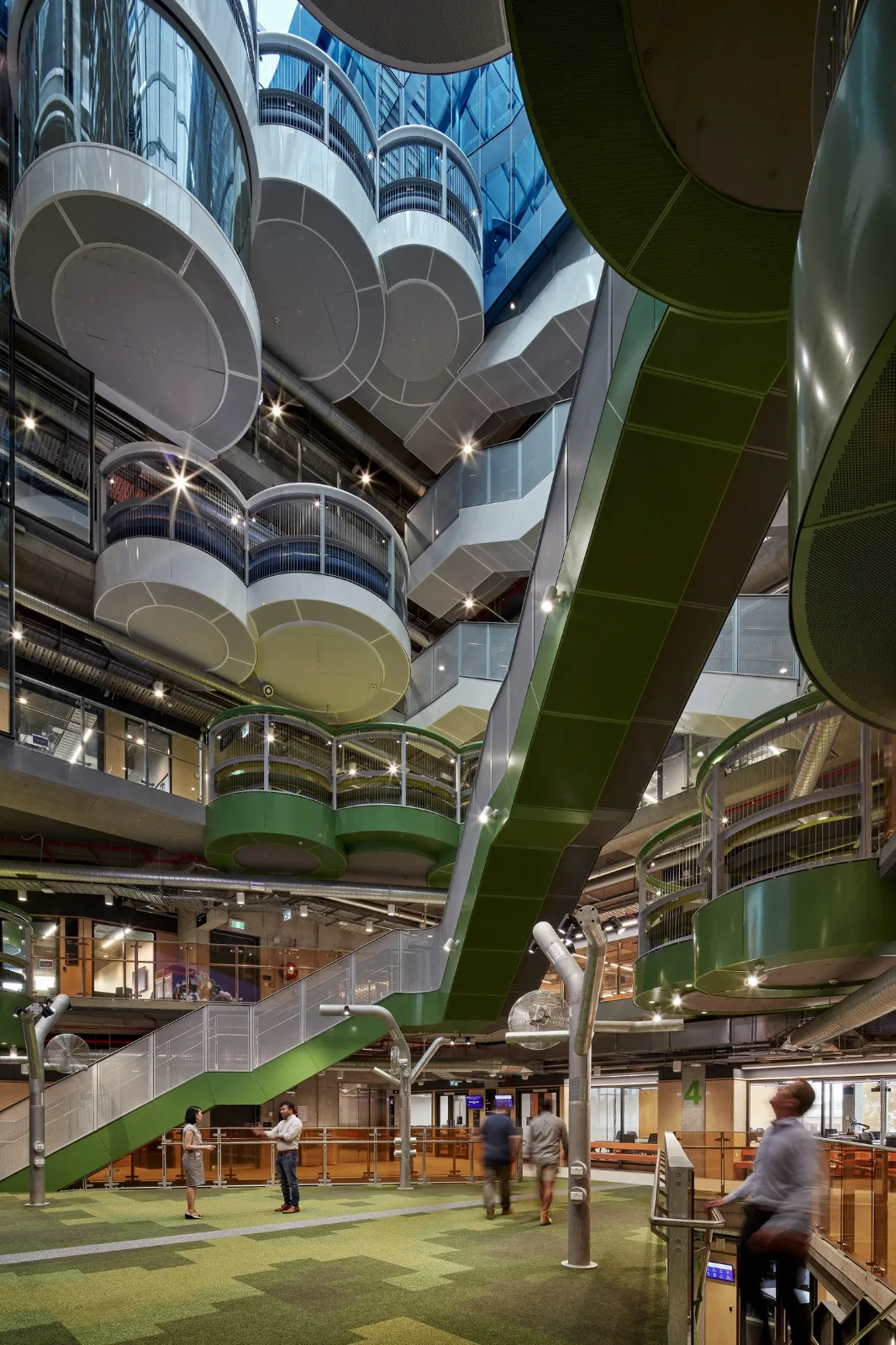 BIM Architecture | Andrew N. Liveris, School of Chemical Engineering, University of Queensland, 'Circle' Public Space/Lyons+m3architecture