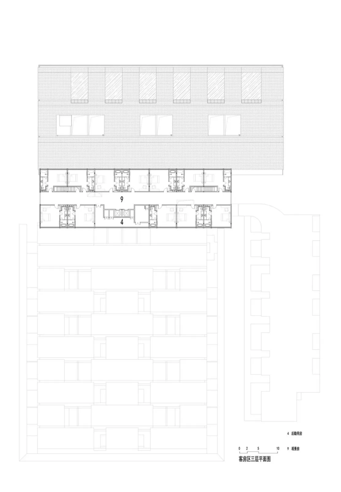 BIM Architecture | Guangming Dongtanyuan (formerly Qianshao Weaving Factory renovation) - Guest Room Area/Tongji Original Design Studio