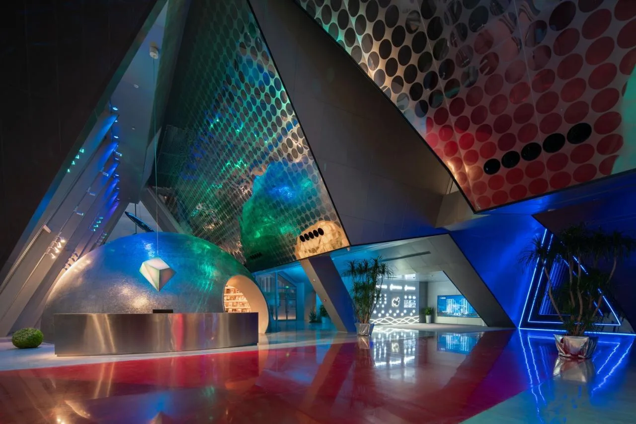 BIM Architecture | Chongwen Langyue Exhibition Center in Jinghe New City, Xi'an/AOE Construction Team