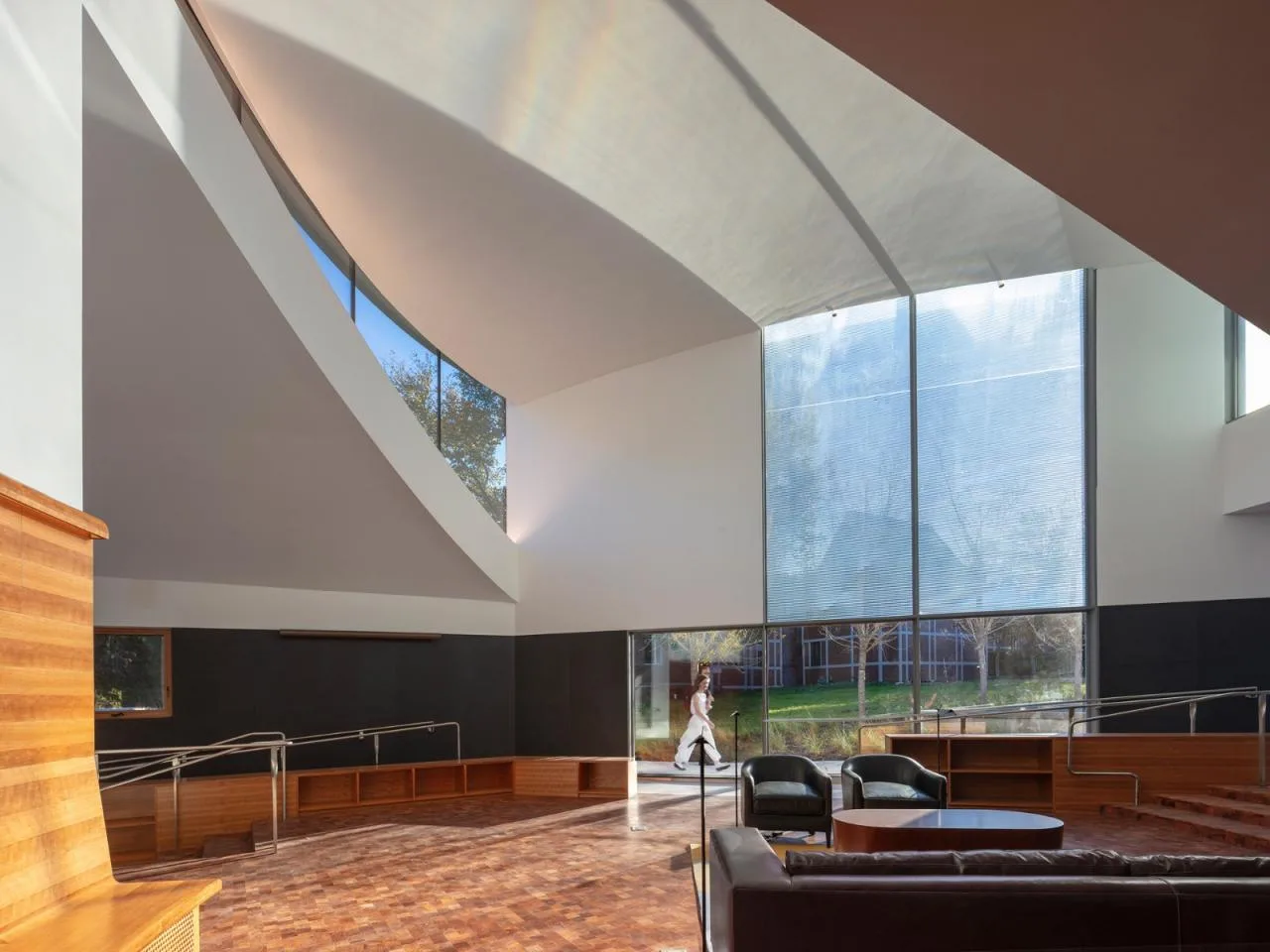 BIM Architecture | Rubinstein Public Activity Room at Princeton Institute for Advanced Study/Steven Hall Architects