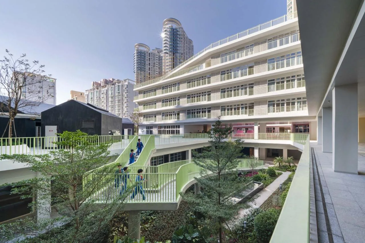 BIM Architecture | Shenzhen Futian Xinsha Primary School/Building 11