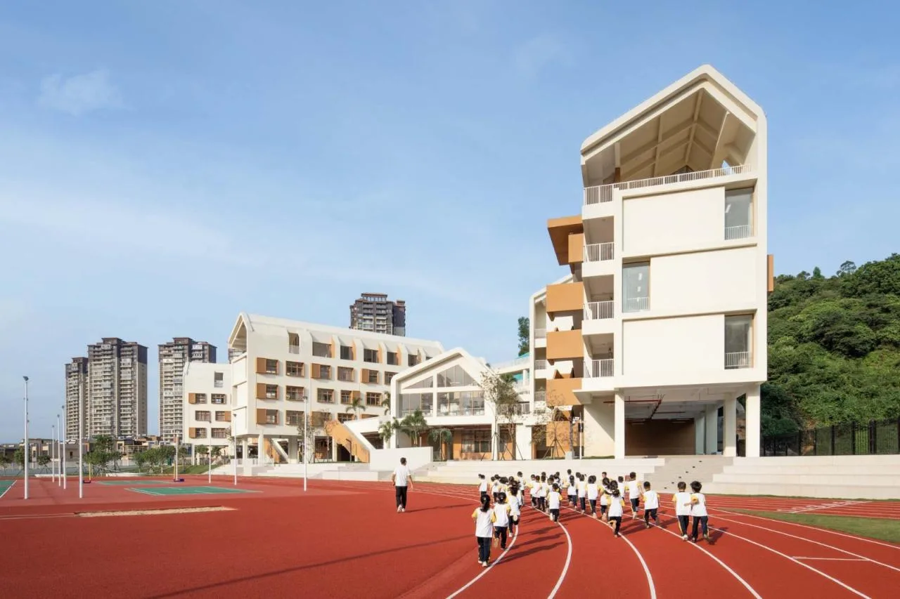 BIM Architecture | Huiyang Shatian Town Second Primary School/Motai Architecture+Boyi Architecture