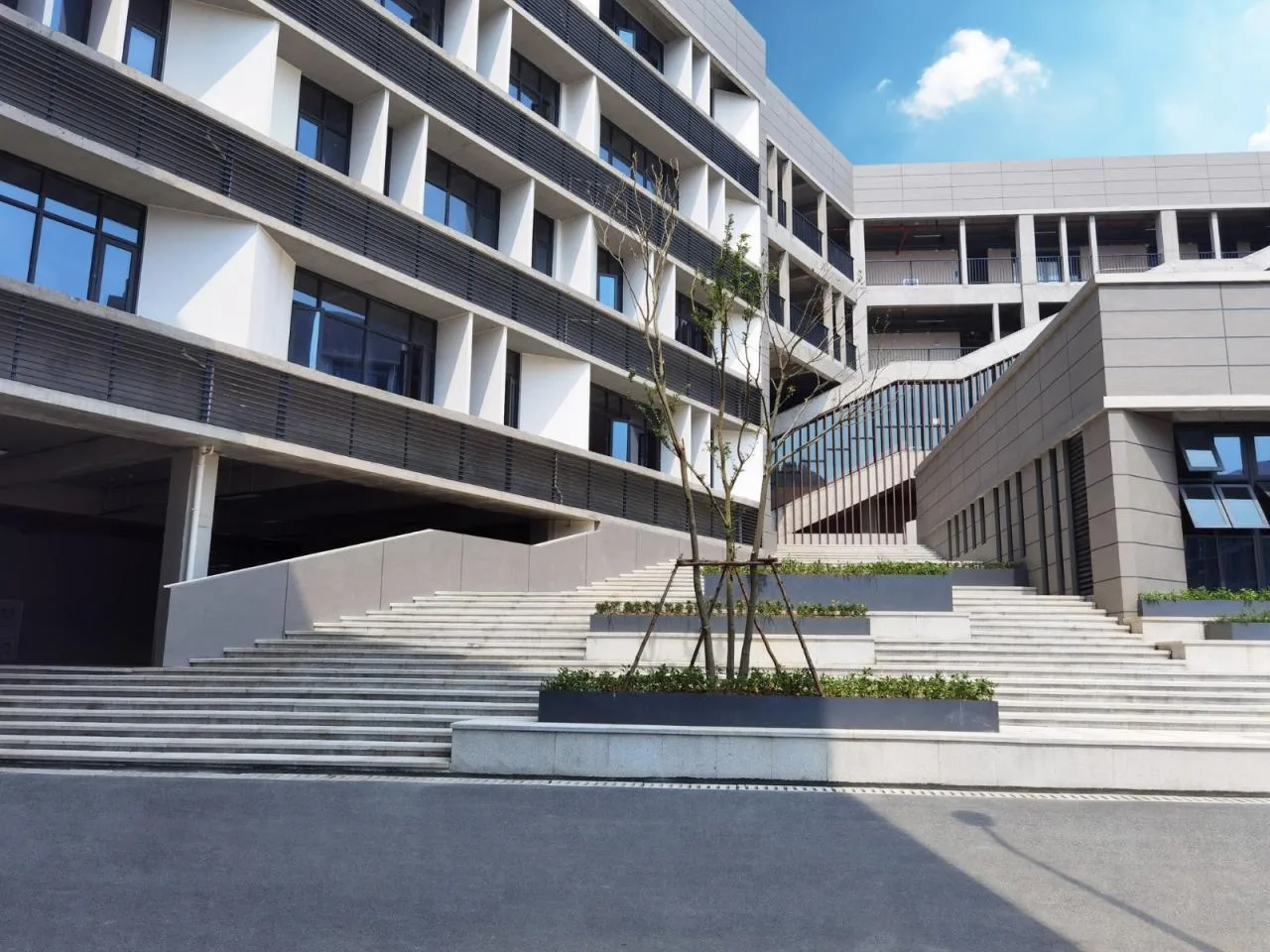 BIM Architecture | Xingshan Leshui Shuzihua: Changjiang Art Engineering Vocational College 3 # Teaching and Training Building/Hubei Jianyifeng Engineering Design Co., Ltd