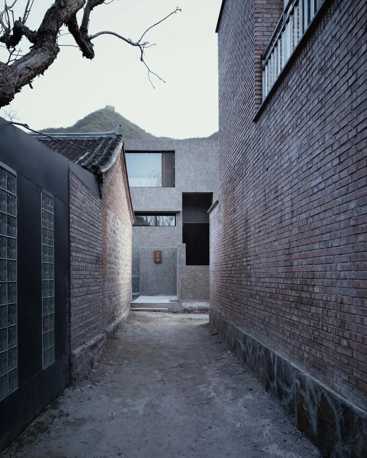 BIM Architecture | A Slow Courtyard in the Mountains: Bridge Under the Great Wall/Narrative Space Architecture Firm