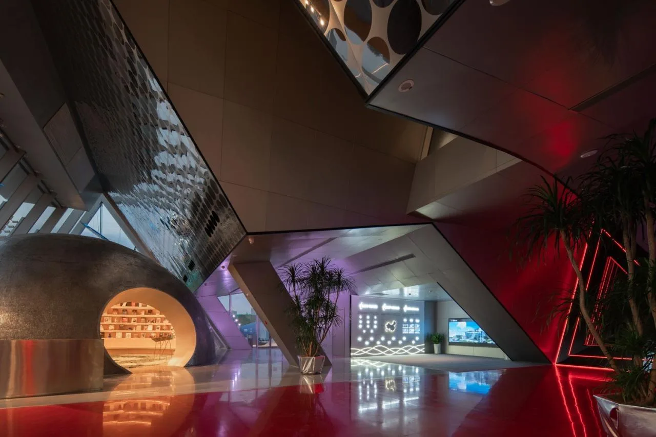 BIM Architecture | Chongwen Langyue Exhibition Center in Jinghe New City, Xi'an/AOE Construction Team