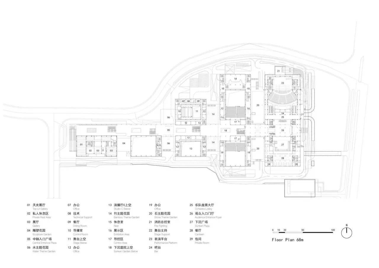 BIM Architecture | Hunan Radio and Television Program Production Base/HPP Architecture Firm