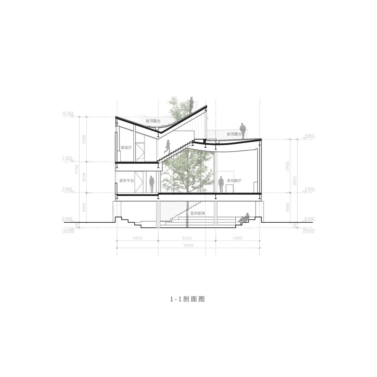 BIM Architecture | Meeting Room in Bache School Town/Proper Design