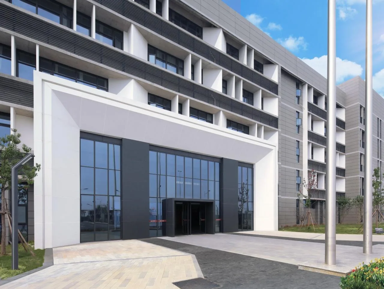 BIM Architecture | Xingshan Leshui Shuzihua: Changjiang Art Engineering Vocational College 3 # Teaching and Training Building/Hubei Jianyifeng Engineering Design Co., Ltd