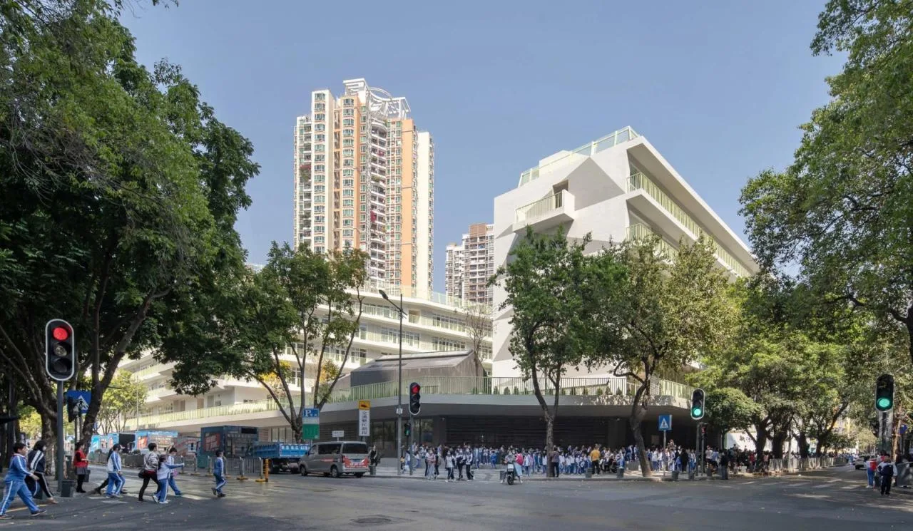 BIM Architecture | Shenzhen Futian Xinsha Primary School/Building 11