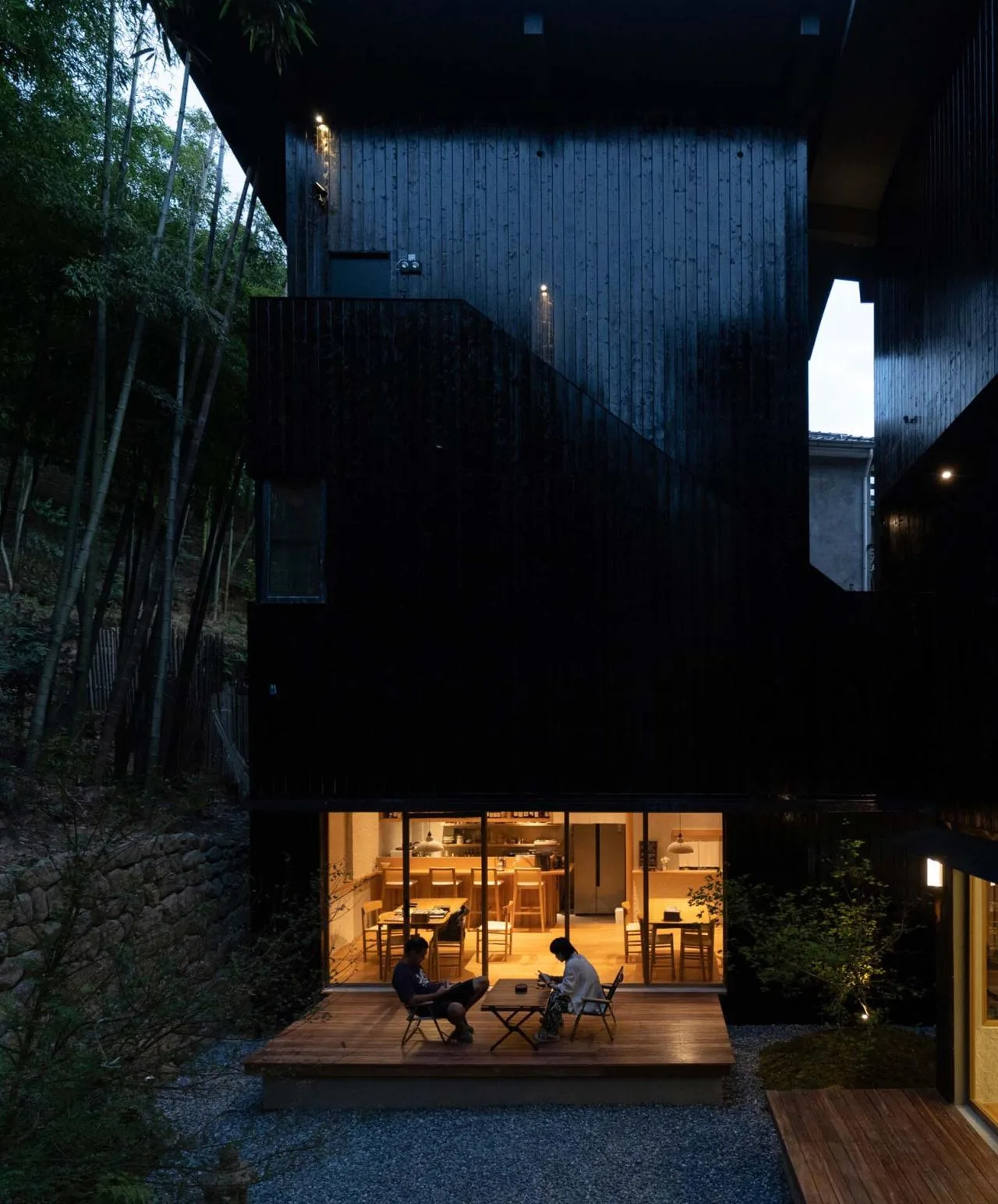 BIM Architecture | Qingli Homestay/HEI Architectural Design Studio